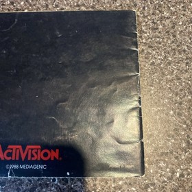 Nintendo NES Instruction Manual Ghostbusters