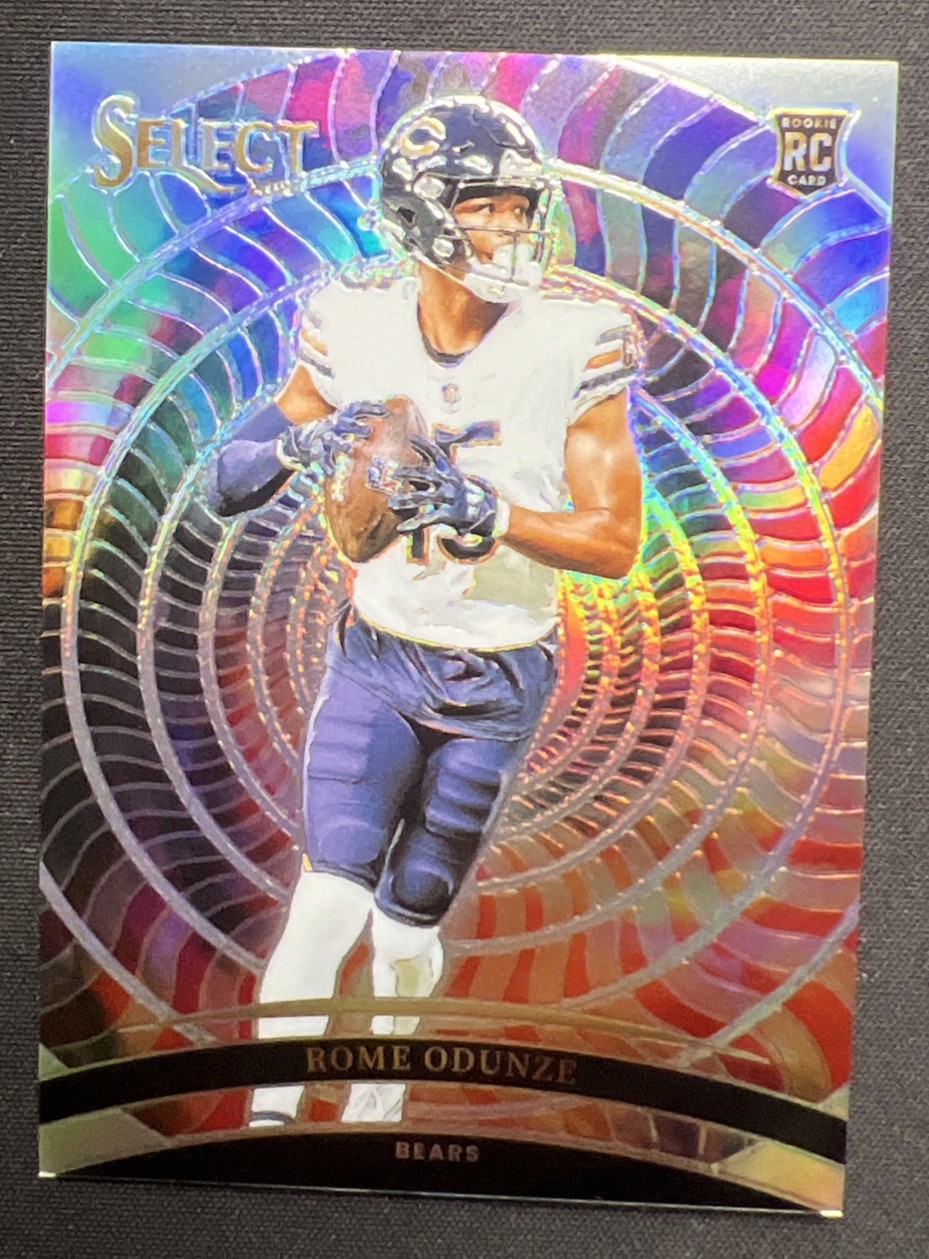 2024 Select Rome Odunze Color Wheel RC Rookie #17 Bears
