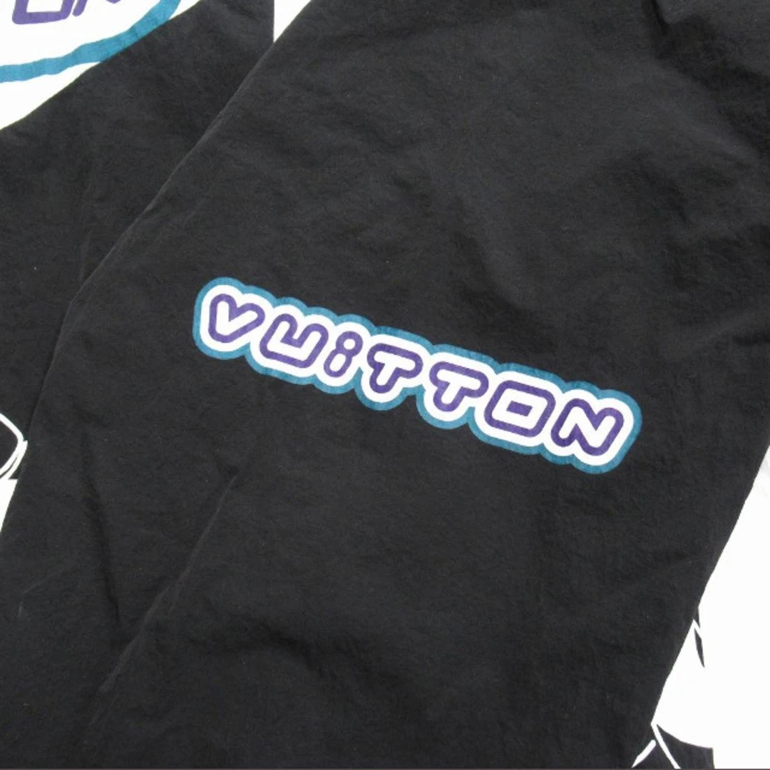 LOUIS VUITTON（LV） Louis Vuitton 22aw Patchwork Logo Nylon Giacca Blouson Felpa con Cappuccio RM222 U