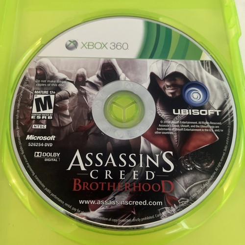Assassin's Creed: Brotherhood (Microsoft Xbox 360, 2010) CIB W/manual. Tested. - Picture 4 of 7