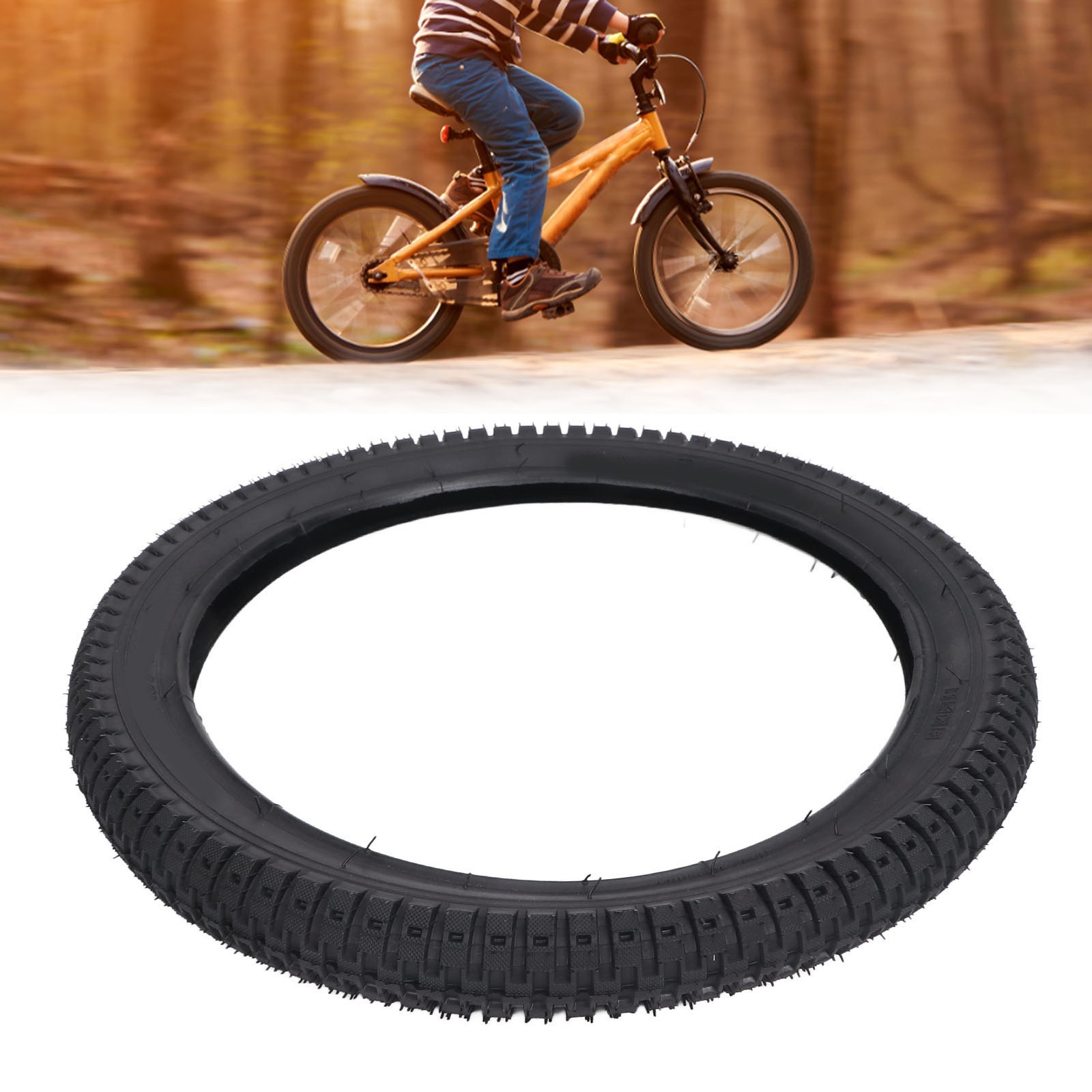 250KPa Children Bicycle Outer Tire H Shaped Pattern Mountain Bike Outer Tyre For