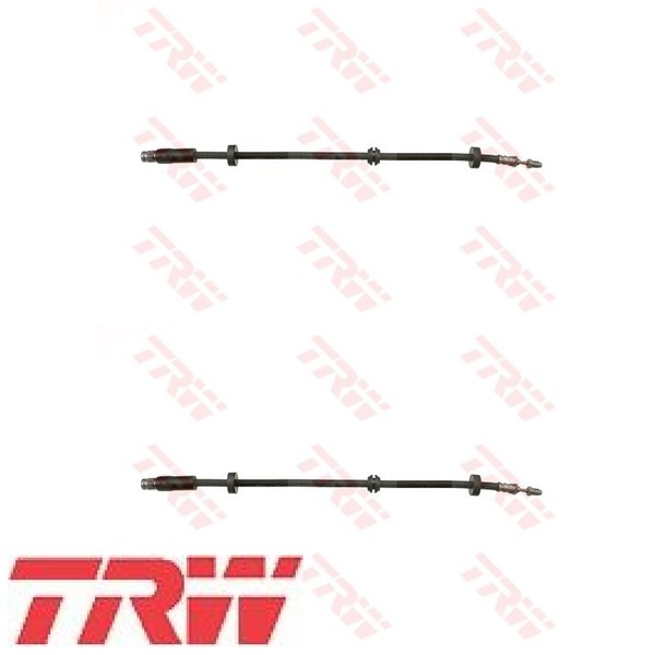 2X Bremsschlauch TRW PHB343 2 BremsschläUche Rechts Links Vorderachse FüR Saab-image