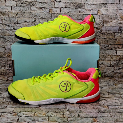 Zumba Impact Plus Womens Sneakers *Yellow and Pink *Size:11 *ZU1121-YCP *S100