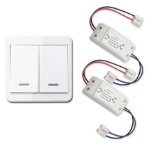 1 Set 433MHz Wireless Remote Control Light Switch Kit Accessories AC90V-260V