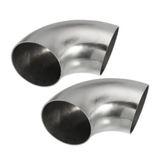 90 Degree Mandrel Bend Elbow Tube OD Inch 304 Stainless Steel Reusable | 2.5"