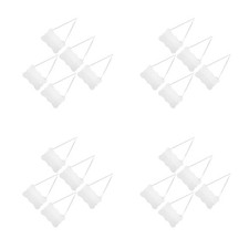 Reusable Clear Acrylic Wedding Seating Labels with Ribbon Reserved Chair Signs