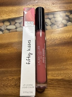 Laura Geller RAVISHING ROSE Fifty Kisses Lip Locking Liquid Lip Color Full Size