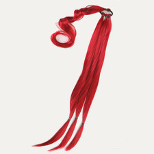 3 Bundles 26" Red Braiding Hair Pre-Stretched Straight Burgundy Synthetic Yaki