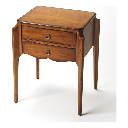 Butler Specialty Company Wilshire Wood End Table - Olive Ash Brown - Picture 1 of 2
