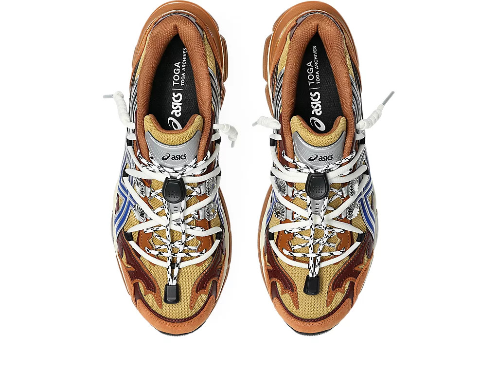 TOGA × Asics Gel-Cumulus 16 TG Brown Blue Silver 1203A838-200 Men's Size image 6