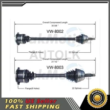 TrakMotive CV Axle Shaft Fits 1995 1996 1997 Volkswagen Passat