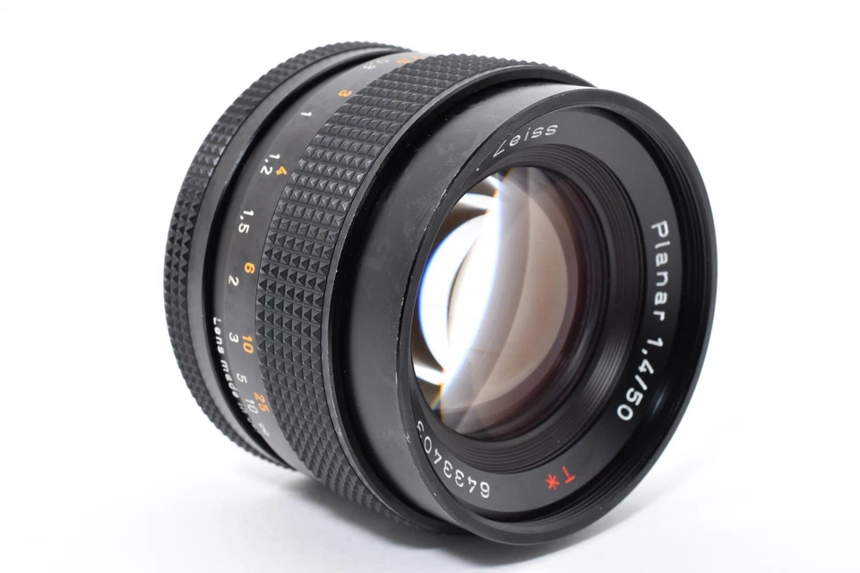 CONTAX Carl Zeiss Planar 50 毫米 f/1.4 T* AEJ 镜头 [优秀++] 来自日本 — 第 4/4 张图片