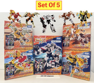 Takara Tomy Transformers Wild King Megatron & WBK-05・06・07・08 Set Of 5 New F/S