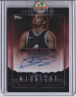 2023-24 Topps Midnight Devonte' Graham Stroke of Midnight Auto Twilight #/199