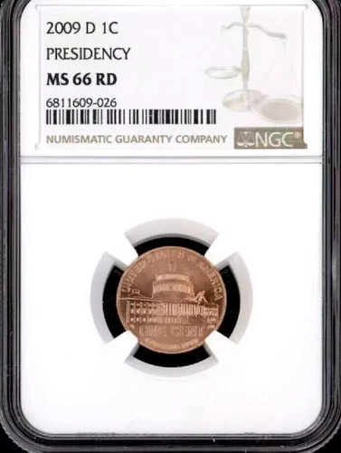2009-D LINCOLN PRESIDENCY CENT NGC MS66RD UNC DETAILED COIN #K