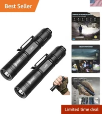 L50 LED Tactical Flashlight: 1200 Lumens Rechargeable, IP68 Waterproof & 5 Modes