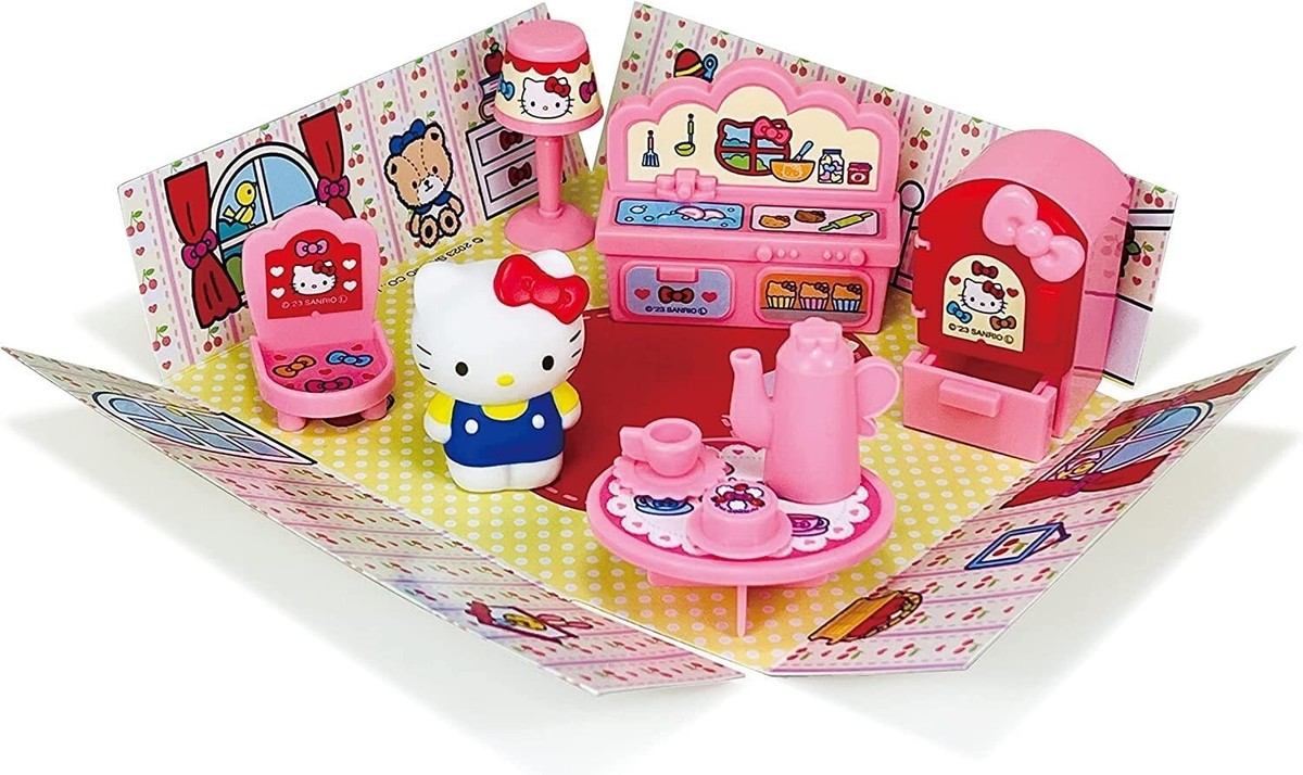 Sanrio Hello Kitty Petit House Play Set Kitchen Toy Muraoka NEW