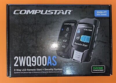 Compustar 5B 2-Way LCD Remote (2W901R-SS) for sale online