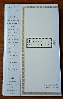 Handbook For The Soul By Richard Carlson HC 1995 1st edition inspiration love HB