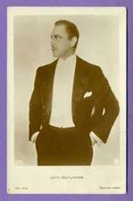 JOHN BARRYMORE # 4723/1 VINTAGE PHOTO PC. PUBLISHER GERMANY 316