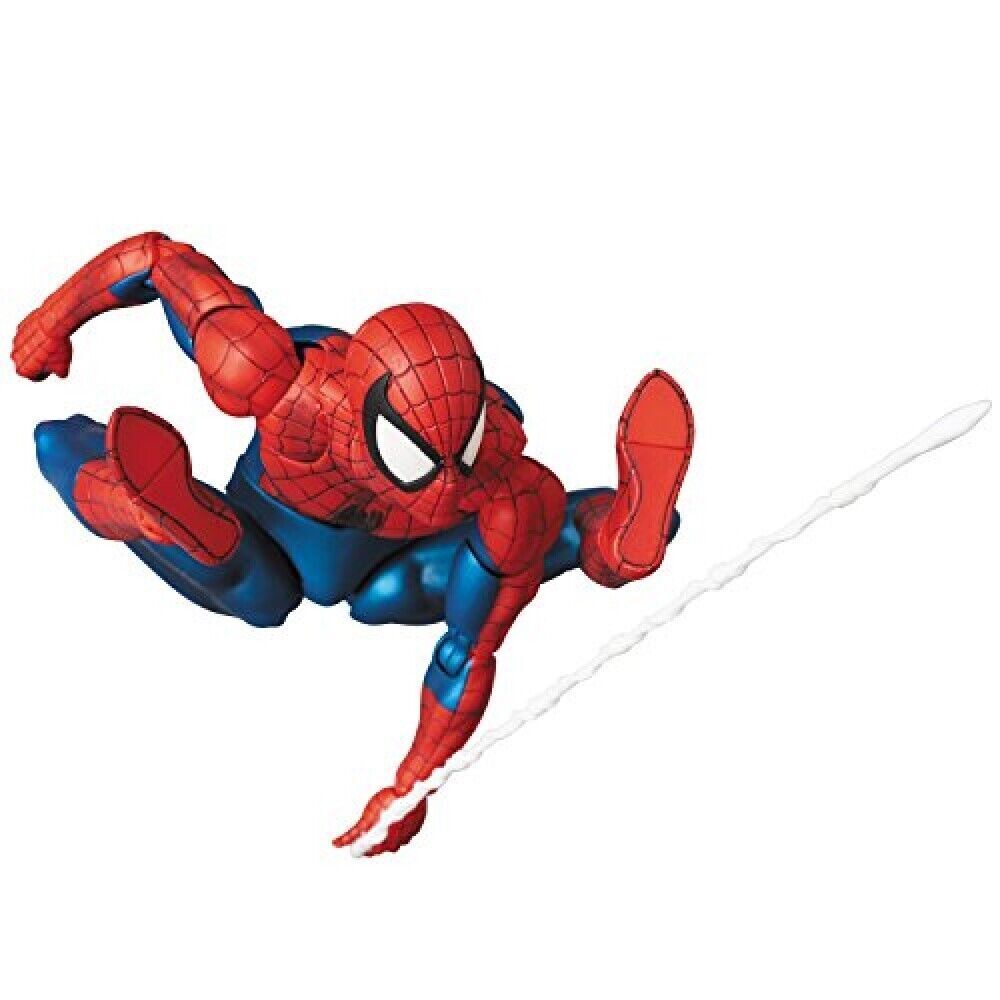 Homem Aranha Classico 15 Cm Mafex 075 The Amazing Spider-man