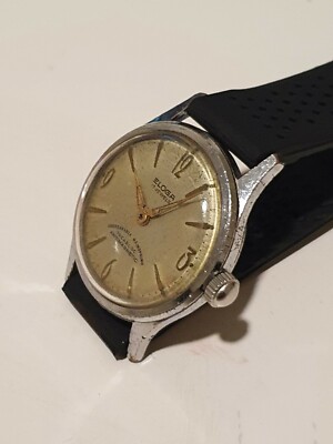 Vintage Eloga 840 analog mechanical Swiss watch unisex 17 jewels