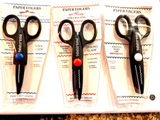 Lot of 3 Vintage 1993 Paper Edgers Scissors for crafting by Back Street Designs