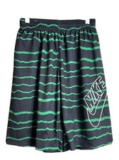 Nike SB Boys Youth Kids Black/Green Drawstring Skateboarding Shorts Size M