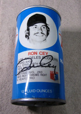Ron Cey Signed Autographed RC Cola Collectible Can 1977-78