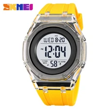 SKMEI Men Watch Digital Wristwatch Fashion Alarm Stopwatch for Boy Girls Watch