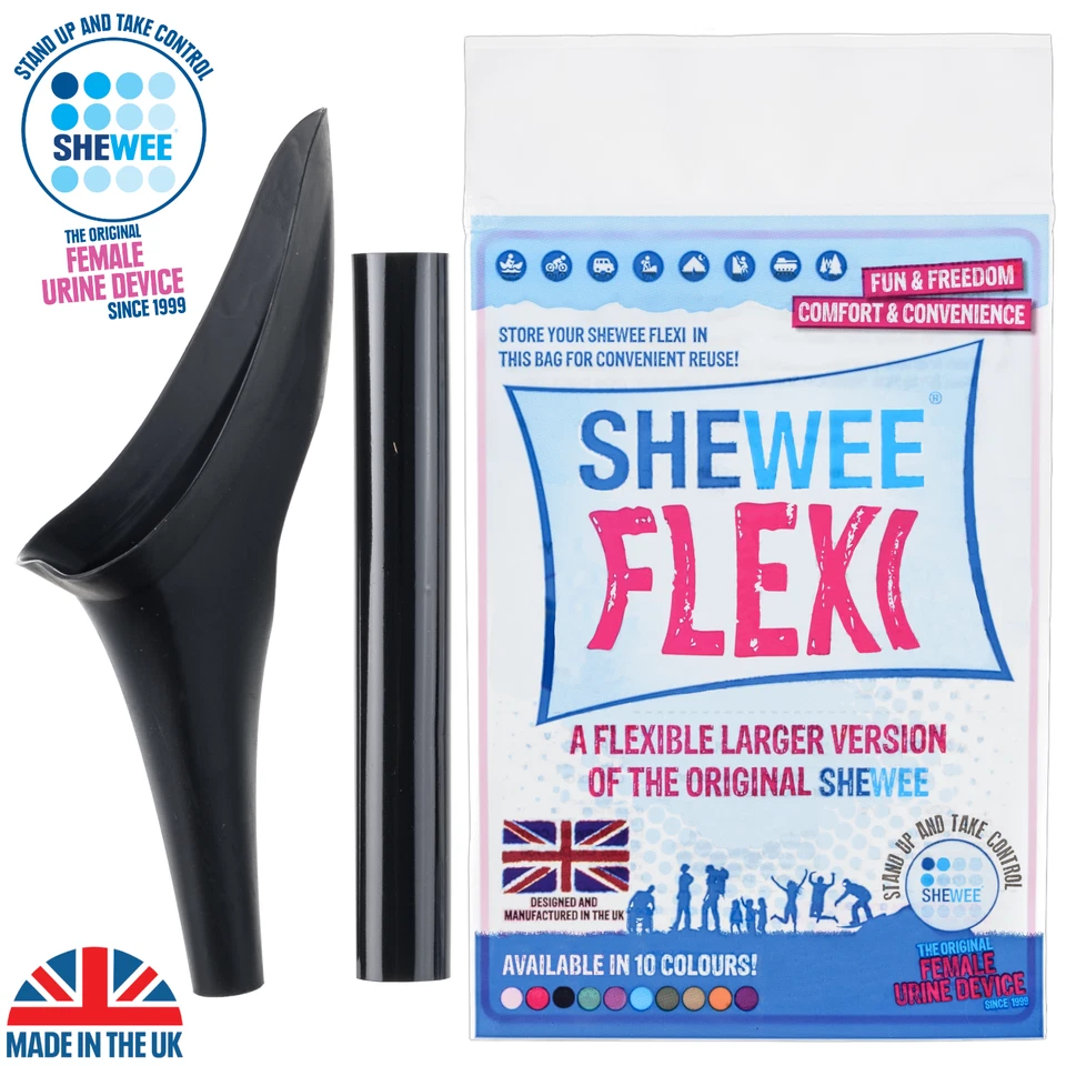 SHEWEE Flexi UK Made Stand To Pee Funnel for Travel, Camping, Festivals, Hiking - Image 2 of 4