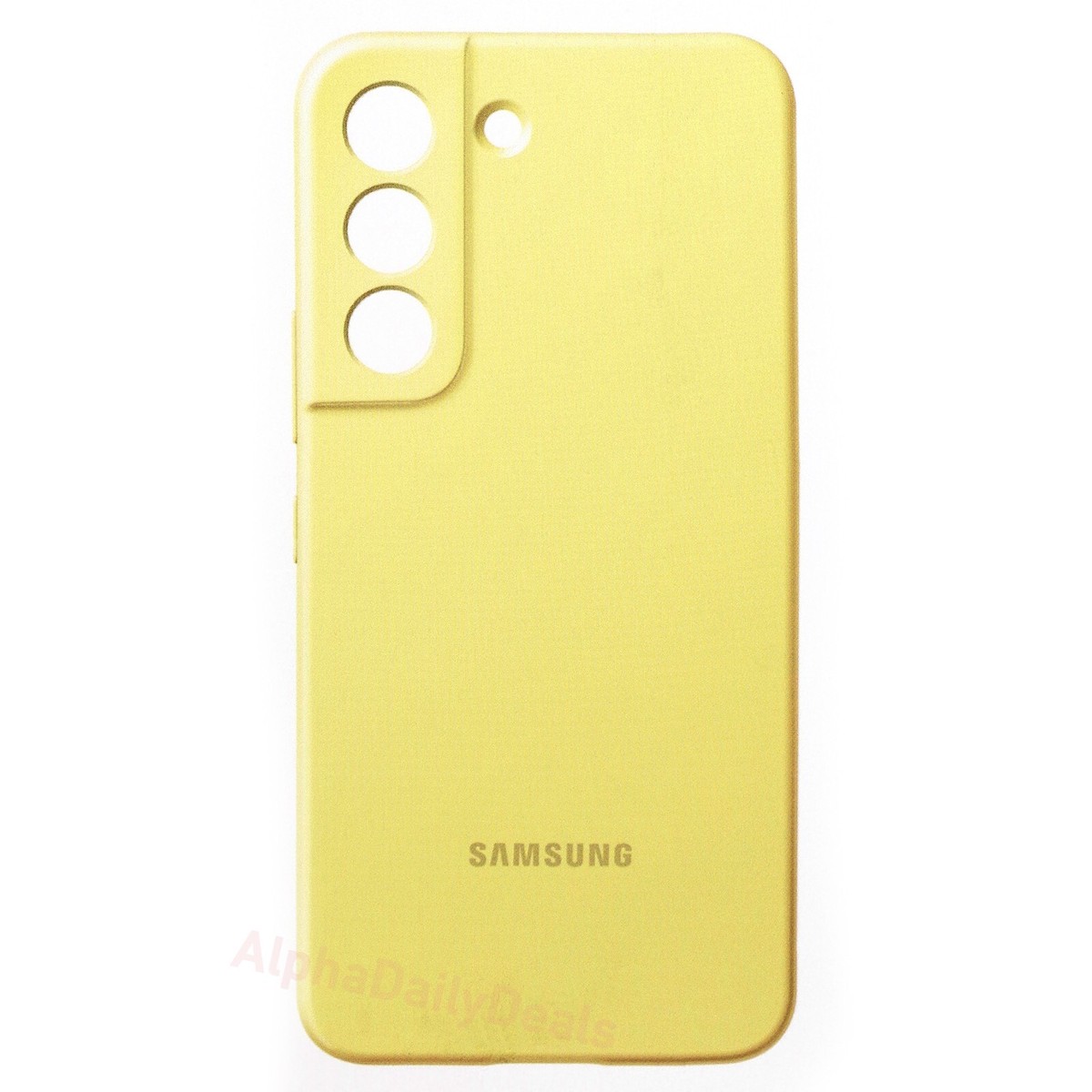 Genuine Samsung Galaxy S22 Silicone Cover Case Butter Yellow 887276626888|  eBay