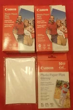 Canon 4" x 6" photo paper Glossy over 300 new sheets