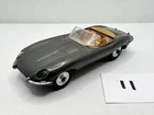 VINTAGE CORGI TOYS # 307 JAGUAR E-TYPE DIECAST MODEL CAR METALLIC GREY 1961 VGC
