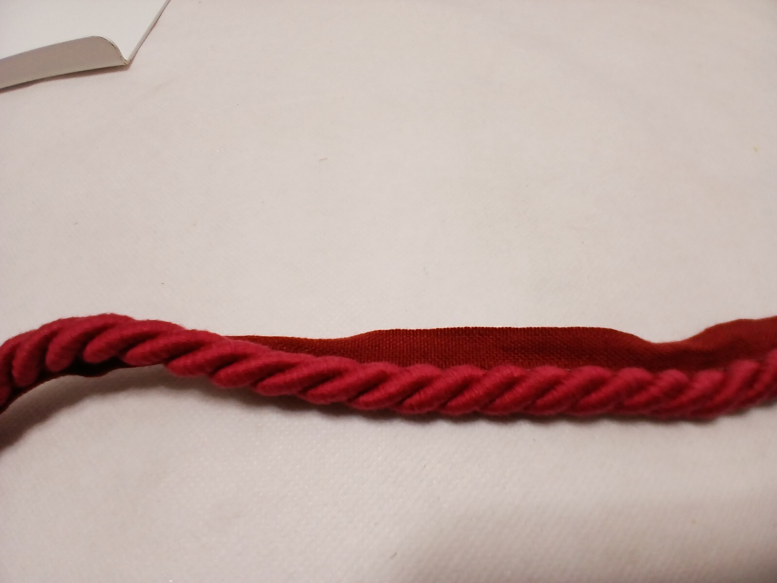 6 yards Cord with Lip  7/16