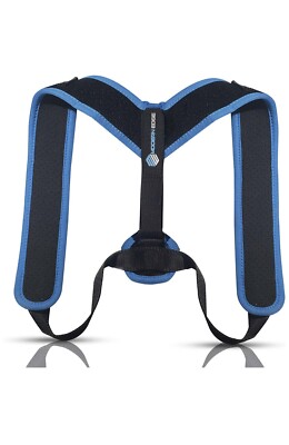 Posture Corrector for Woman and Men. Fully Adjustable High Upper Back Brace for