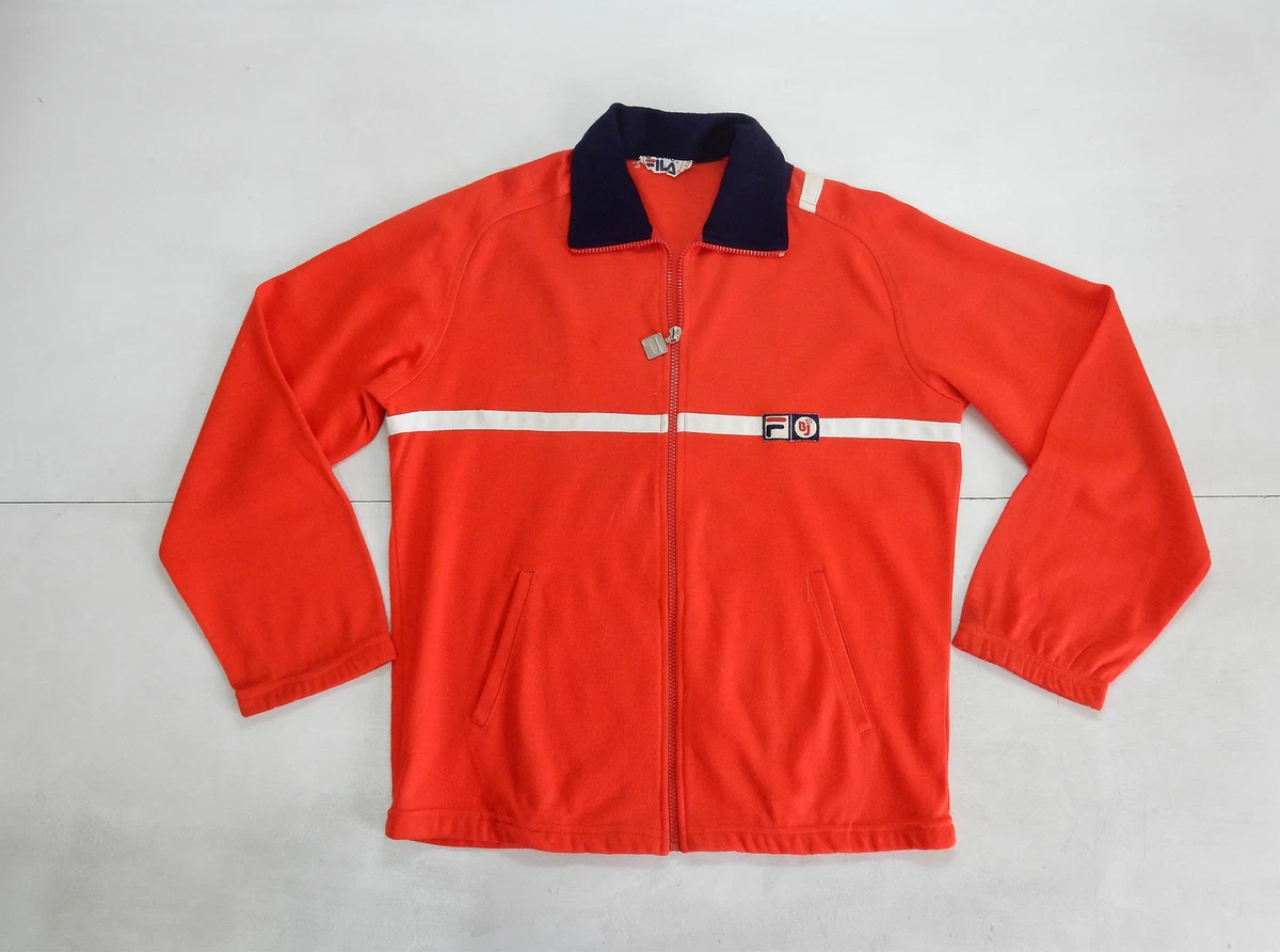 FILA BJ BJORN BORG VINTAGE JACKET FELPA TENNIS RARE eBay