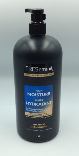Tresemme Rich Moisture Shampoo Protezione Calore, 1,15L, Lotto di 4, Spedizione Gratuita - Foto 2 di 5