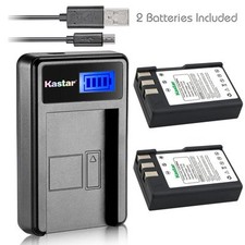 Kastar EN-EL9 Battery LCD SLIM Charger for Nikon D40x D60 D3000 D5000