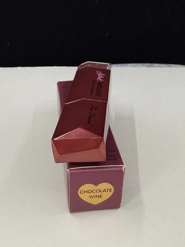 Sombra de ojos mate chocolate derretido Too Faced #vino chocolate-0,16 oz (nueva en caja) Foto 3 de 4