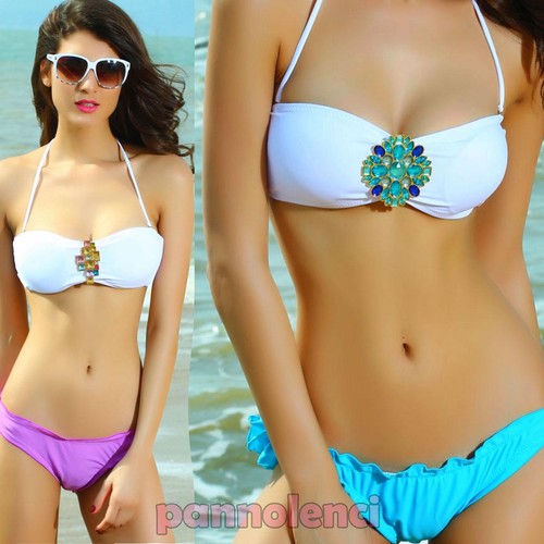 Suojapuku Bikini Da Donna,Costume Da Bagno A Due Pezzi,Ciao Primavera - Foto 9