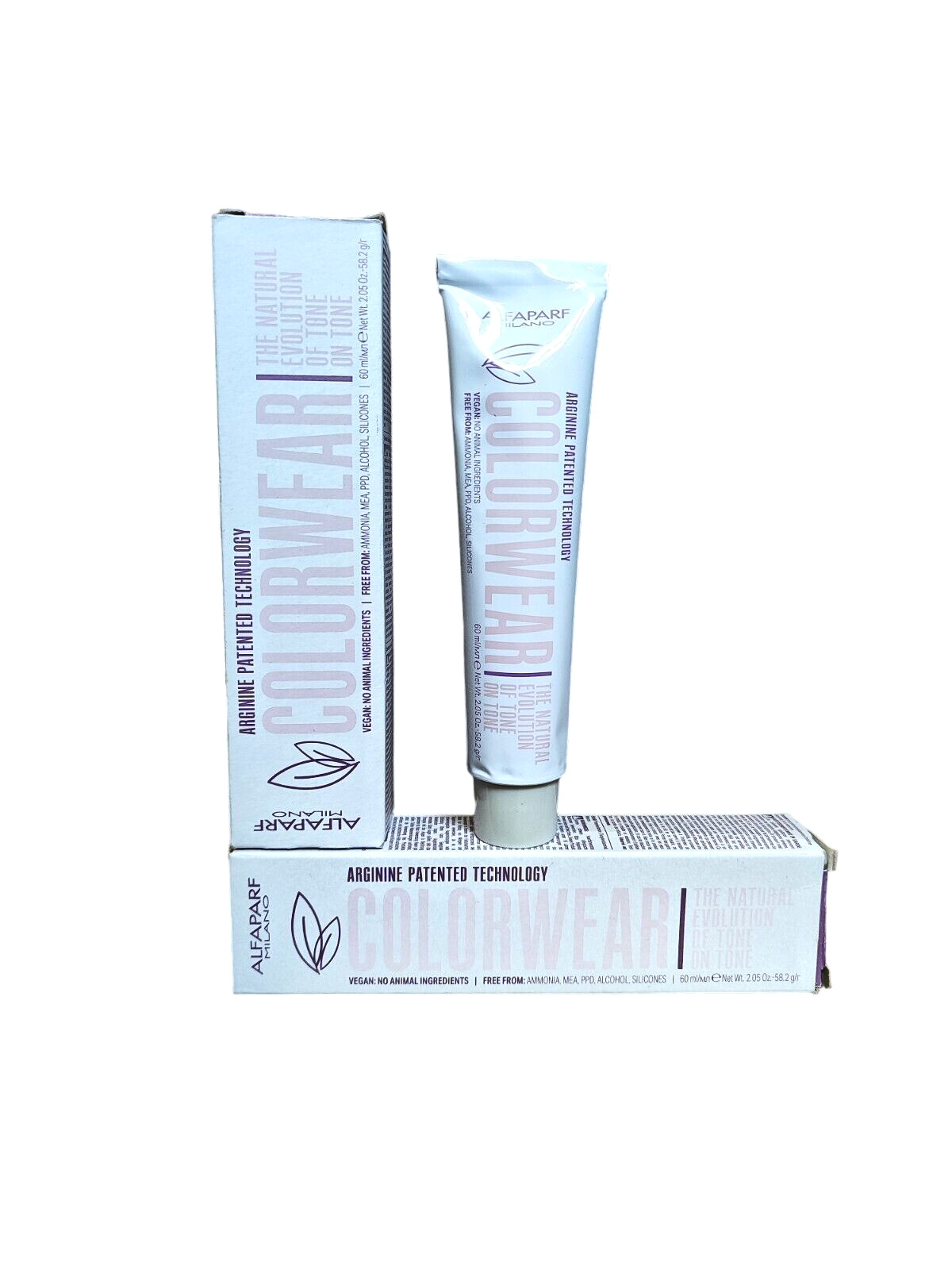 AlfaParf COLORWEAR Запатентованная ВЕГАНСКАЯ краска для волос с аргинином PPDБез аммиака 205 унции 2590₽
