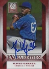 David Garner Chicago Cubs 2013 Panini Elite Signed Card