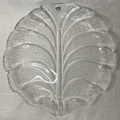 Orrefors EDEN Glas Platte Dm31,5cm Lars Hellsten Sweden