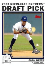 Rickie Weeks 2004 Topps #687 Brewers DP ID:33614
