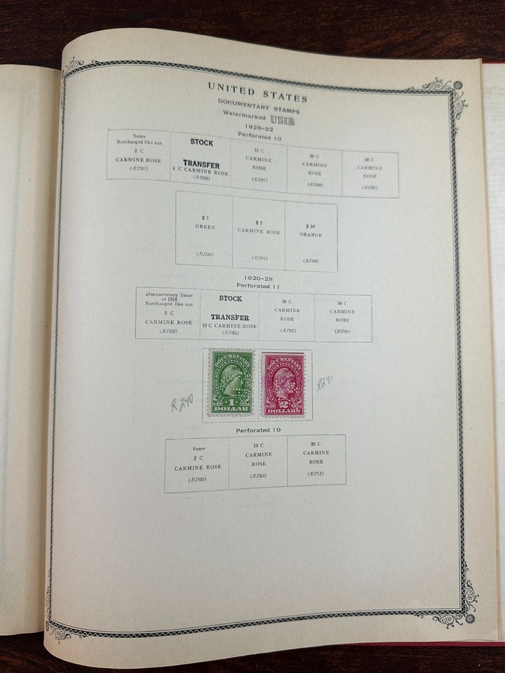 US Postage Stamp Album The American Album of US Stamps (hard back) eBay