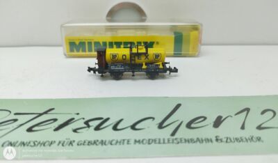 Minitrix N DC 3232 Kesselwagen mit Bremserhaus ''BP Olex'' / DRG / OVP