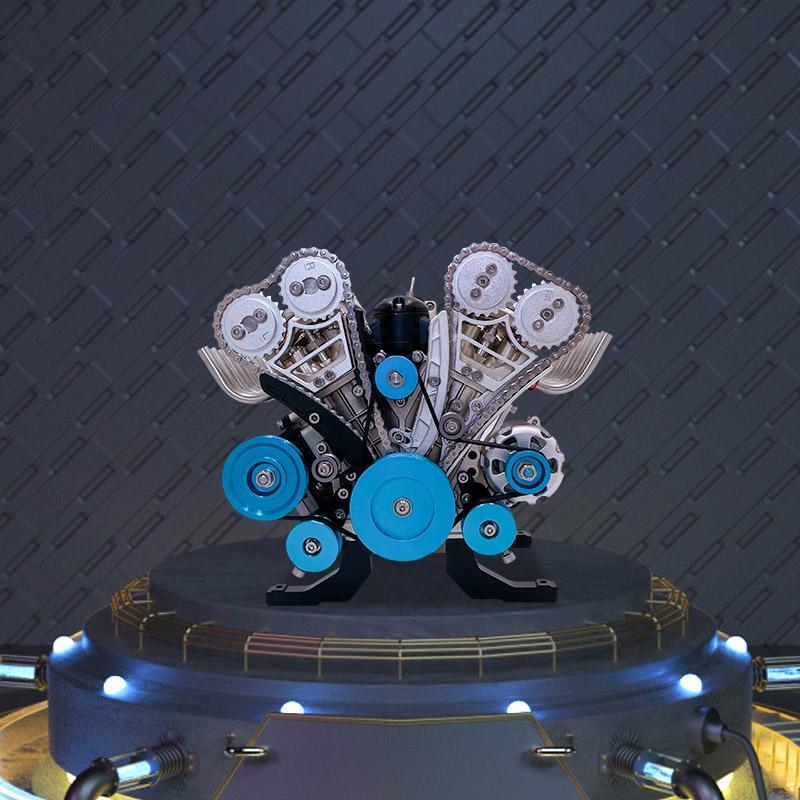 TECHING 1/3 V8 Cylinder Mechanical Engine DM118 Science