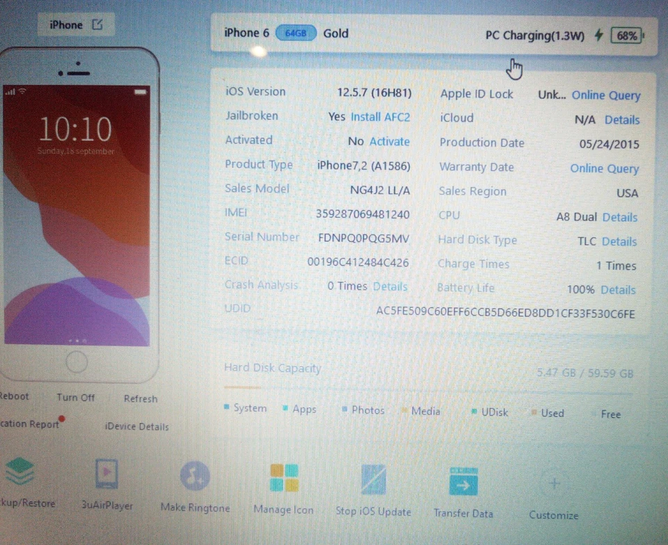 Apple iPhone 6 · 64GB, photo 3 sur 3