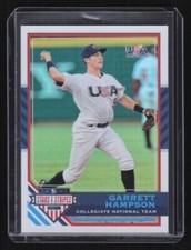 2017 Panini Stars & Stripes Longevity Holofoil 16/99 #90 Garrett Hampson Rookie